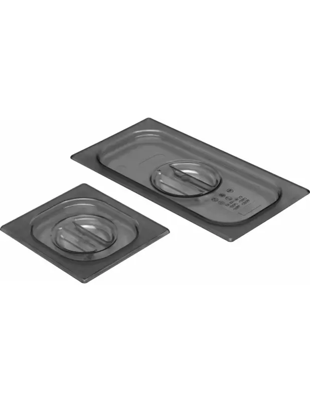 COUVERCLE COPOLYESTER POUR BAC GASTRO GN2/1 SANS BISPHENOL A L (en mm) : 530 – P (en mm) : 650 Prix Réduit