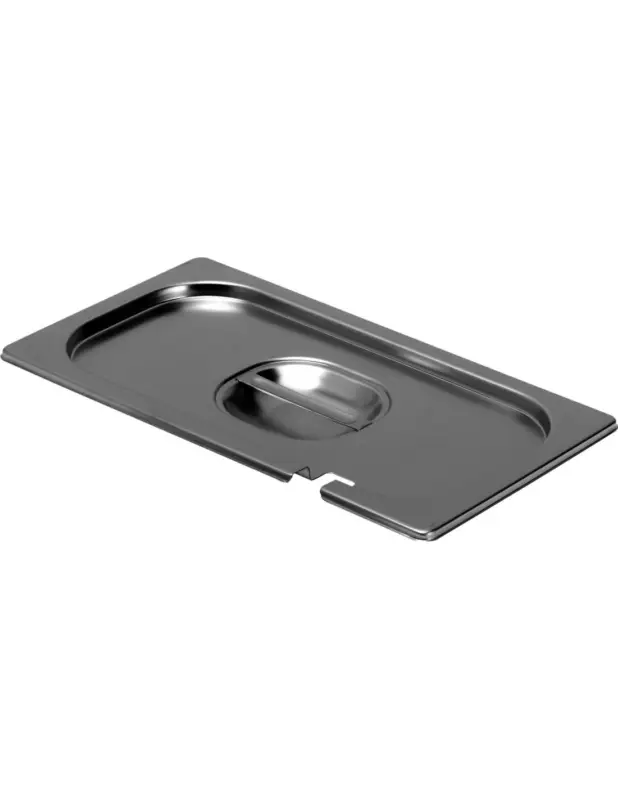 Vente Flash COUVERCLE A ENCOCHE POUR BAC GASTRO INOX GN1/1 L (en mm) : 530 – P (en mm) : 325