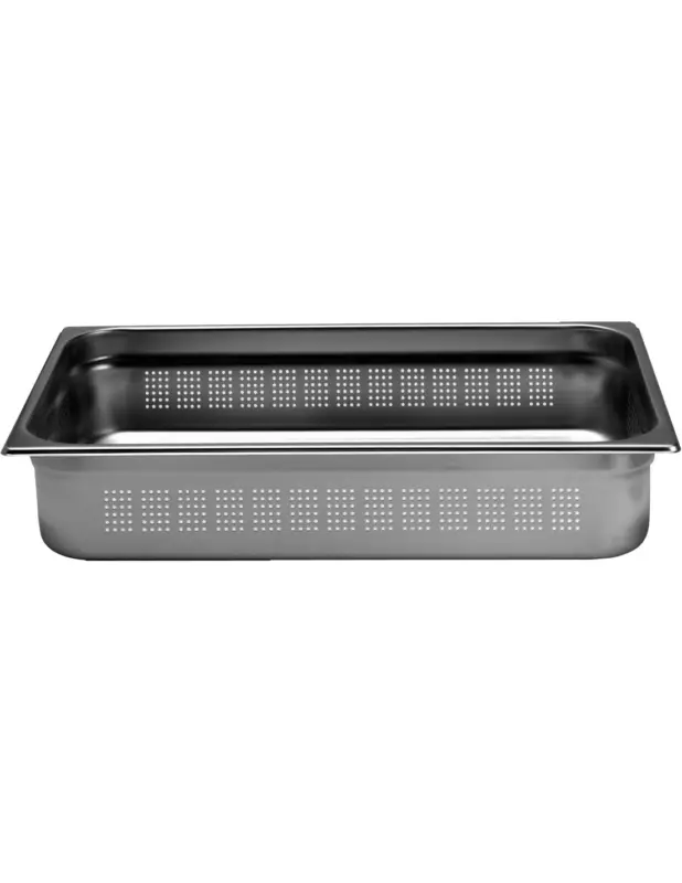 Top Vente BAC GASTRO INOX GN1/1 PR.150MM PERFOREL (en mm) : 530 – P (en mm) : 325 H (en mm) : 150