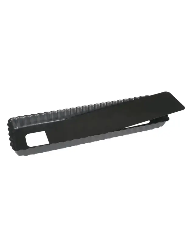 Moule à tarte rectangulaire antiadhésif avec fond amovible De Buyer 36cm Commander Vite