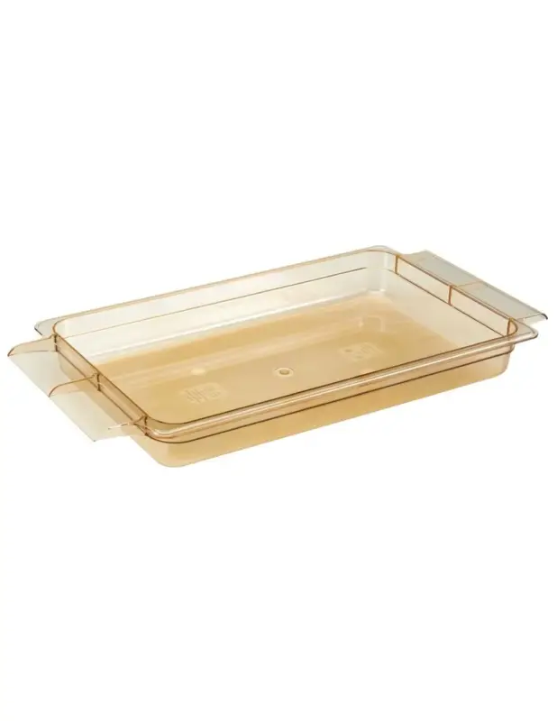 Bac haute température avec poignées Cambro H-Pan® GN 1/1 profondeur 65mm Usine Directe