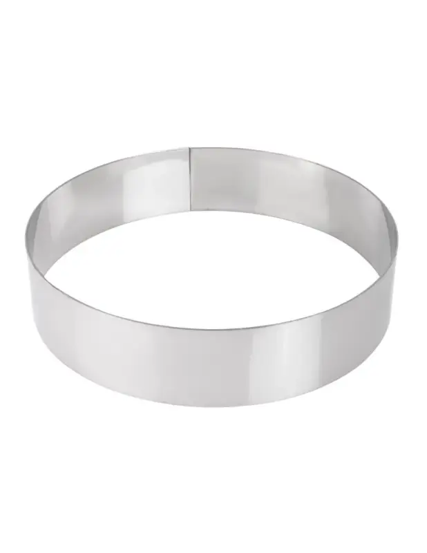 Cercle à mousse inox De Buyer 200 x 45mm Offre Exclusive