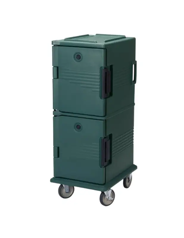 Chariot isotherme Cambro Ultra Camcart UPC800 granite vert Seulement Aujourd’hui