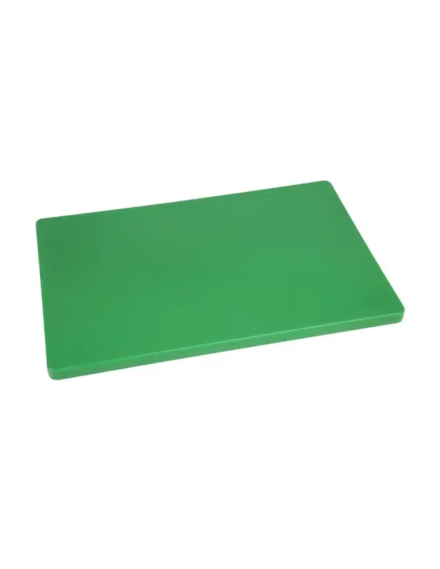 Planche à découper standard épaisse basse densité Hygiplas verte Solde