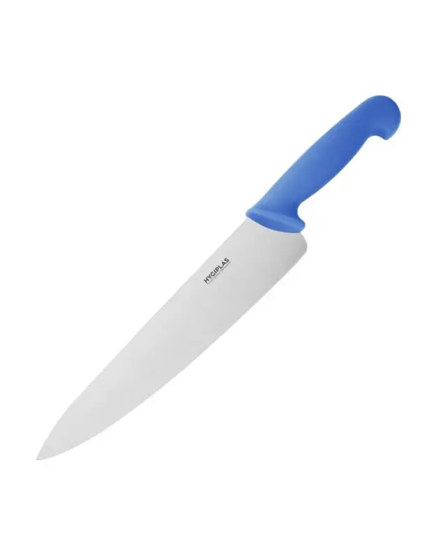 Couteau de cuisinier Hygiplas bleu 255mm Commander Maintenant