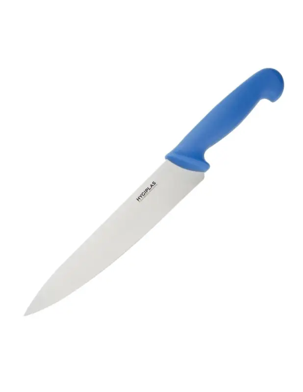 Couteau de cuisinier Hygiplas bleu 215mm Jusqu’à Épuisement Des Stocks