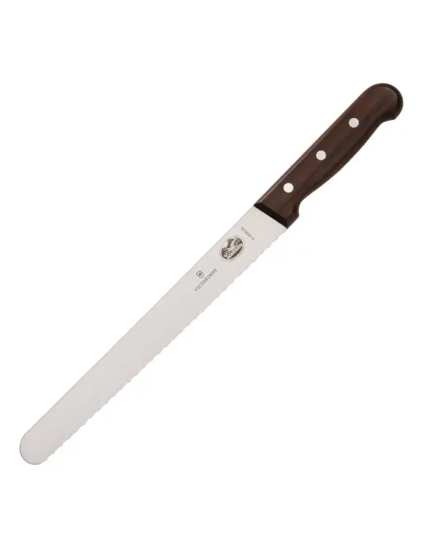 Couteau à trancher avec manche en bois Victorinox 25,5 cm Commander Vite