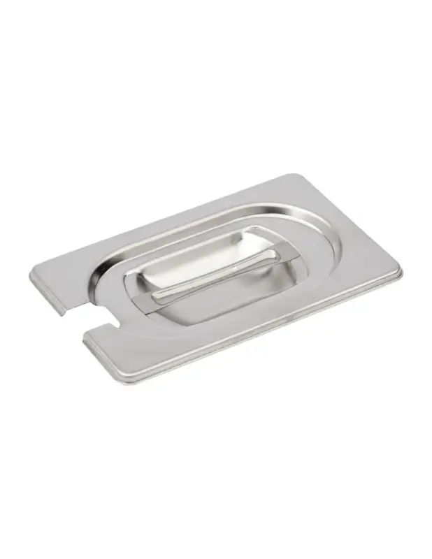 Couvercle inox avec encoche GN 1/9 Gastro M Bon Marché