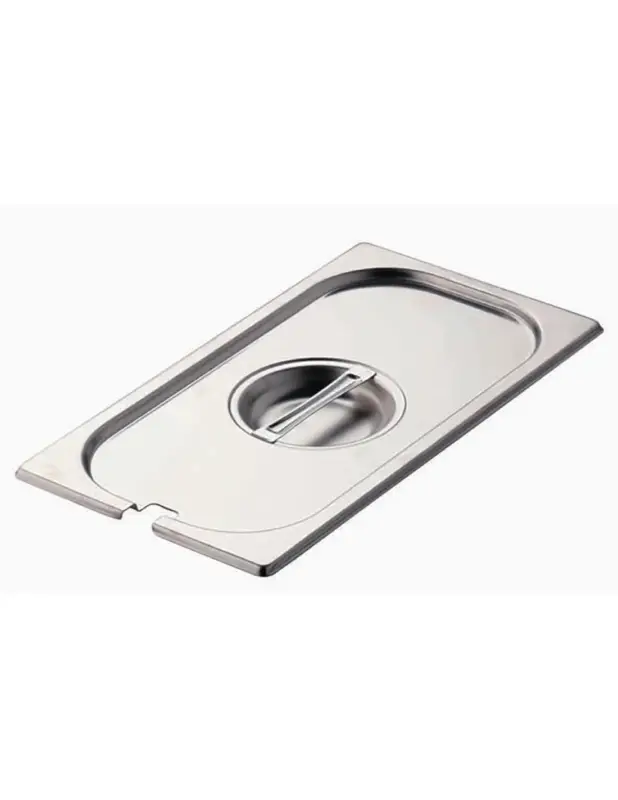 Vente Flash Couvercle inox avec encoche GN 1/3 Gastro M