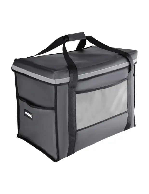 Promotion Sac de livraison isotherme pliant Vogue gris 540 x360 x 430 mm