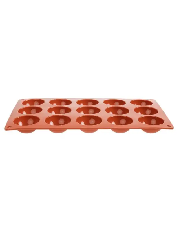 Meilleur Prix Plaque 15 demi-sphères en silicone Pavoni Formaflex