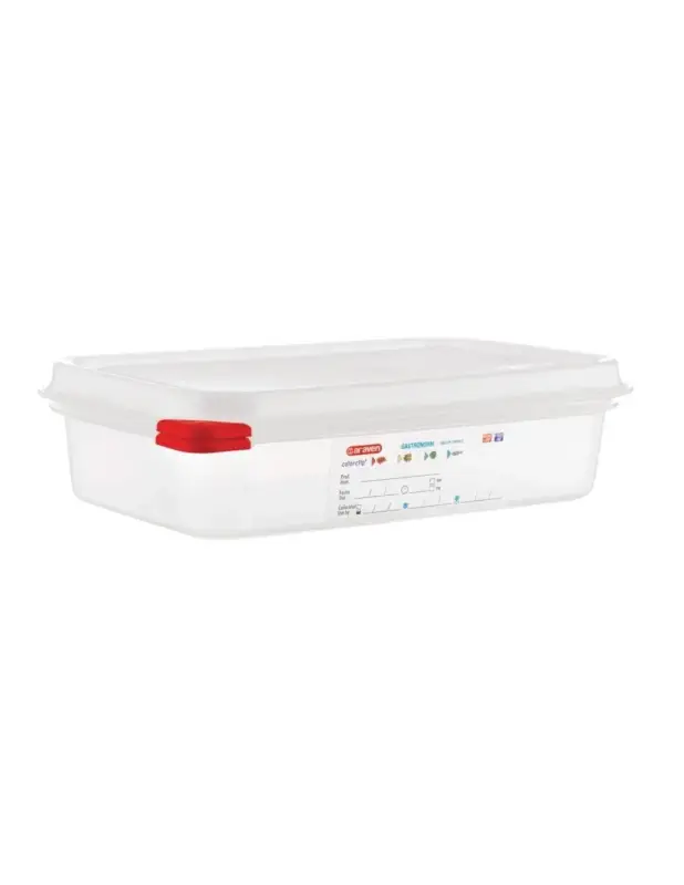 Boîtes alimentaires en polypropylène GN 1/4Araven 1,8L (lot de 4) Commande En Gros