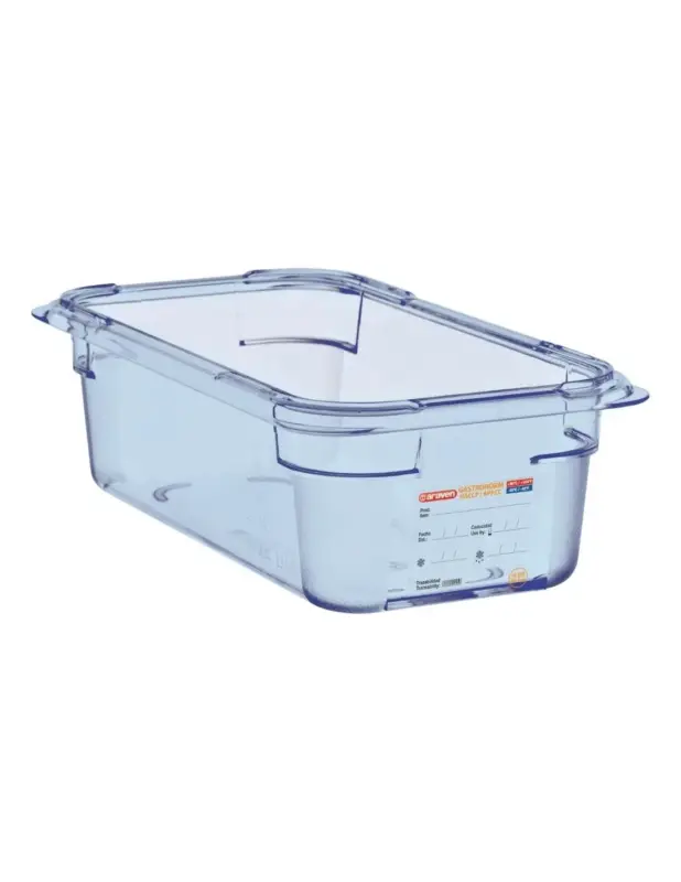 Acheter Direct Boîte hermétique bleue en ABS sans BPA Araven GN1/4 100mm