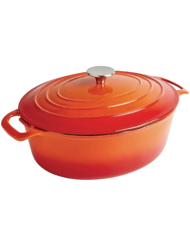 Achat Immédiat Cocotte ovale Vogue orange 5L
