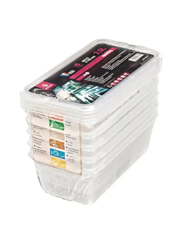 Boîte de stockage GN1/3 Matfer Bourgeat Modulus utilisation intensive 3,5L (Lot de 5) Achat Immédiat