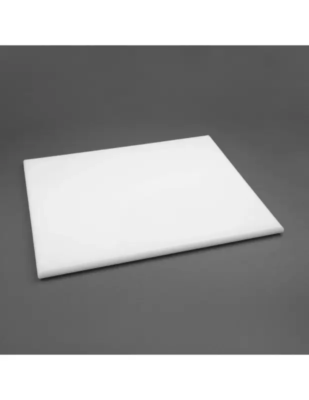 Acheter Direct Planche à découper extra large haute densité Hygiplas blanche