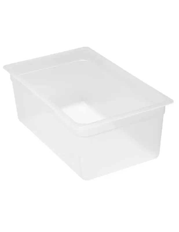Bac en polypropylène translucide Cambro GN 1/1 profondeur 200mm Top Vente
