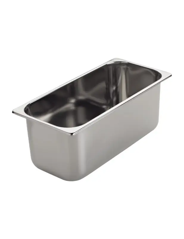 Top Vente Bac à glace Gastro M inox 360 x 165 x 150mm