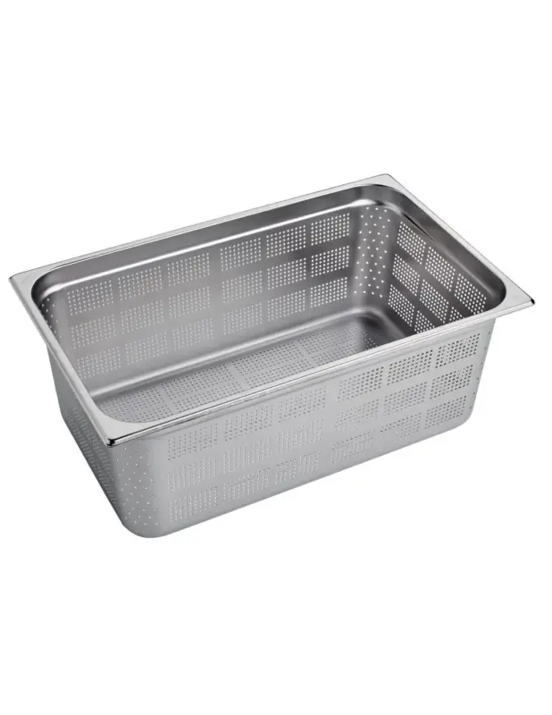 Prix Choc Bac inox perforé GN1/1 Gastro M 200mm