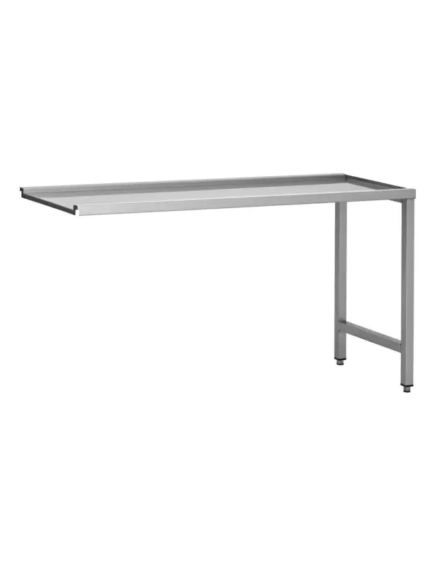 Vente Flash TABLE DE SORTIE LV REVERSIBLE SANS DOSSERET ACCROCHAGE POUR EM-LVC50-A1P & D-LVC50-A3P CONSTRUCTION INOX 304 L (en mm) : 2 000 –