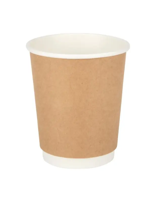 Vente Directe Gobelets double paroi Fiesta Recyclable kraft 225ml (lot de 25)