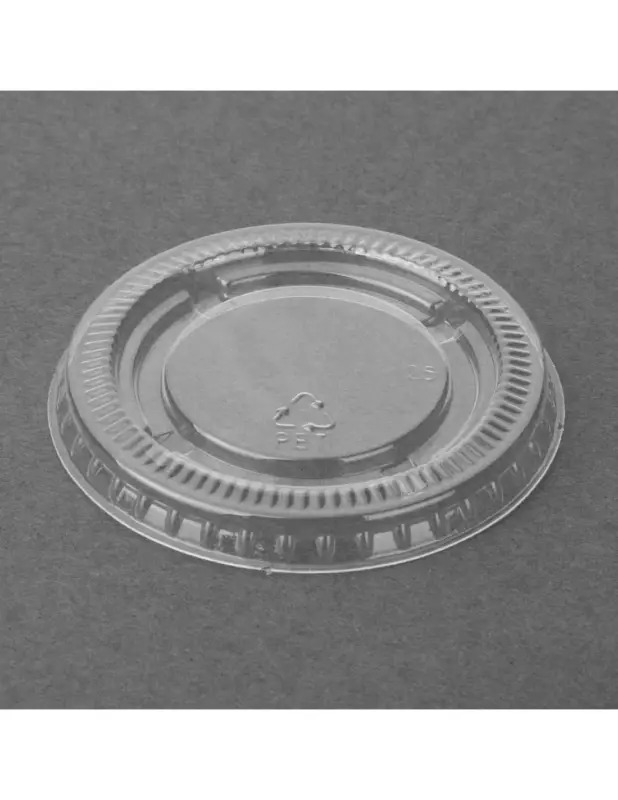 Certifié Couvercles en PET Fiesta Recyclable pour pots à sauce (lot de 1000)