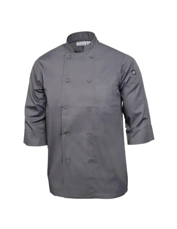 Achetez Aujourd’hui Veste de cuisine mixte Chef Works grise M