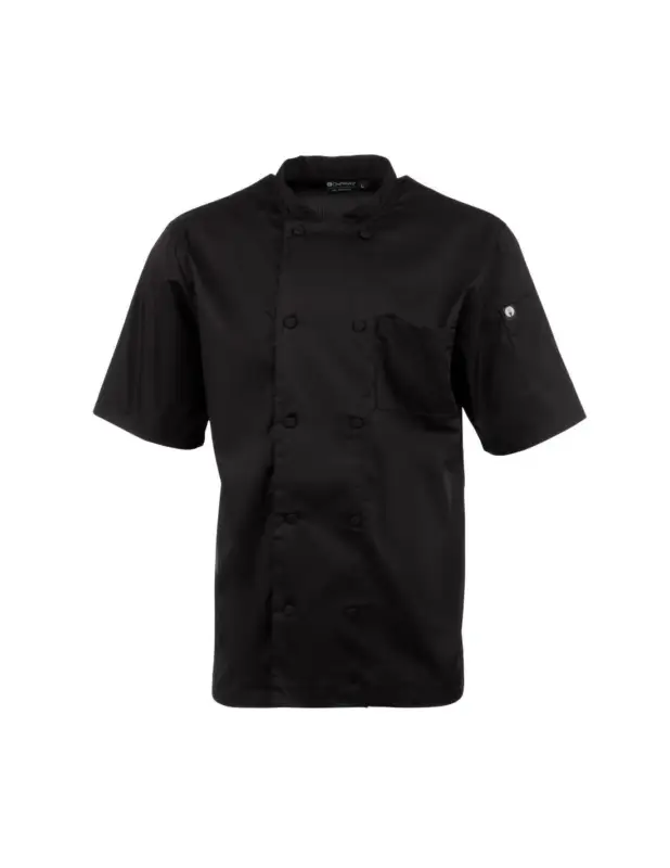Dernière Chance Veste de cuisine mixte Cool Vent Chef Works Montreal noire L