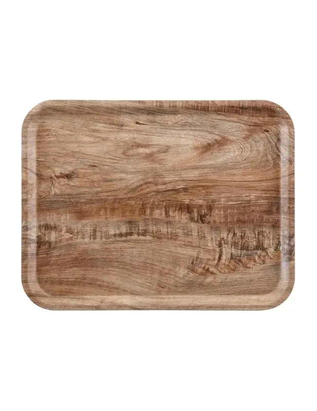 Affaire À Saisir Plateau stratifié surface grainée Madeira Cambro olivier clair 46 cm