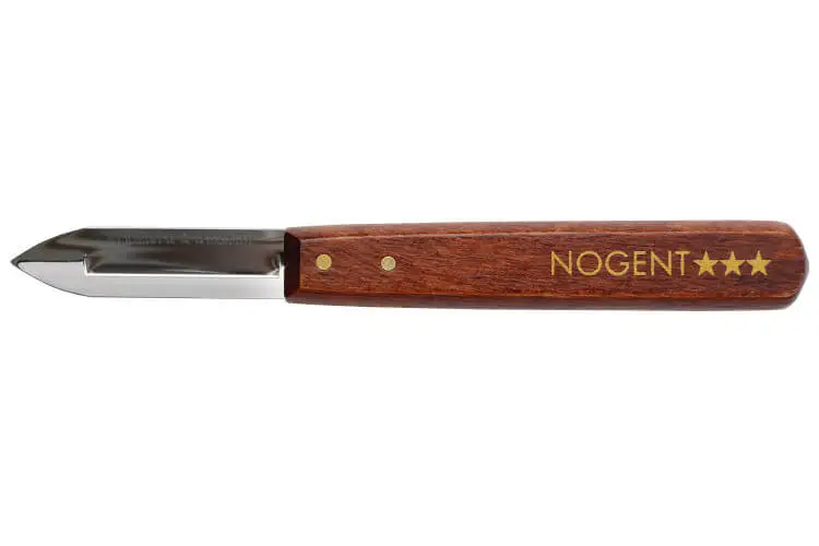 &Eacute;plucheur Nogent Classic simple tranchant en charme coloris merisier 16cm pour droitiers Solde