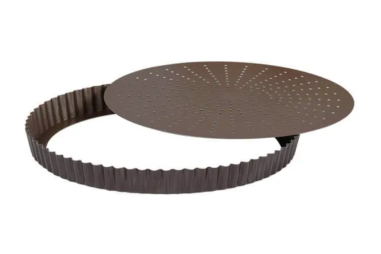 Acheter Direct Tourti&egrave;re ronde cannel&eacute;e perfor&eacute;e Gobel anti-adh&eacute;rent fond mobile