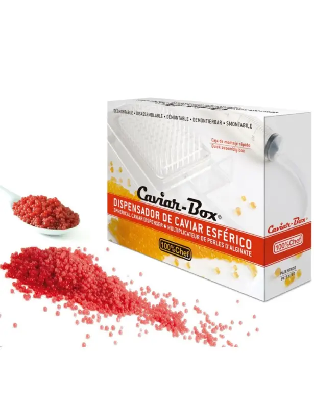 Caviar box – Machine à perles d&rsquo;alginate – 100% Chef Vente Directe