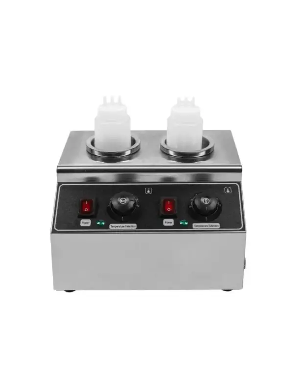 Paiement Sécurisé Chauffe-Chocolat Double Professionnel – Dynasteel