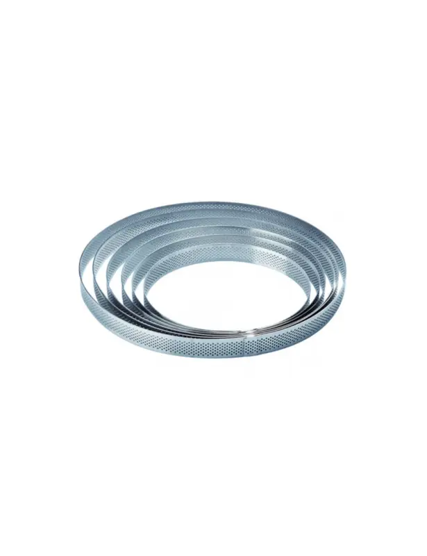 190x20mm – Moule acier inoxydable micro perforés – Pavoni Italia Crostate Acheter Direct