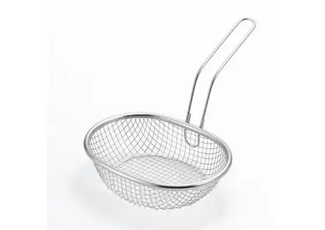 Aikata Panier à Friture Inox pour Marmite à Tempura et à Frire Certifié