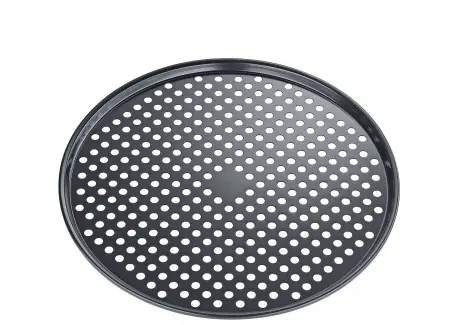 Achetez Aujourd’hui Bake One Plaque à Pizza Ronde en Acier Perforé Antiadhésif 36 cm