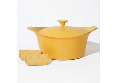Commander Maintenant Incroyable Cocotte Anti-Adhésive 28 cm Jaune Mangue 7 l Édition Limitée
