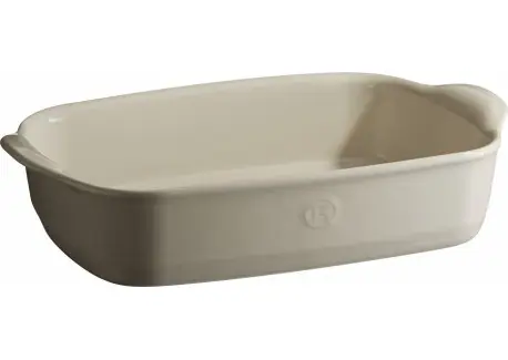 Achat Immédiat Plat à four Rectangulaire Small 30×20 cm Argile Blanc Cassé