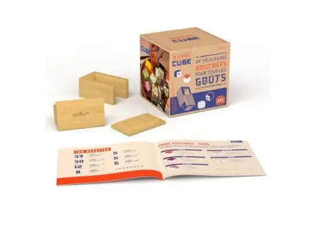 Vente Flash Kit Sushi Cube en Bambou