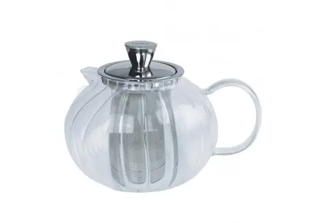 Bon Marché Gyokuro Théière en Verre avec Filtre Inox Dévissable 1,2 L