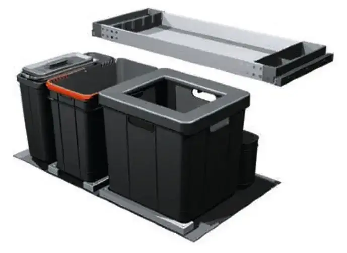 Usine Directe Franke – Poubelle encastrable Composta350-90 121.0307.528