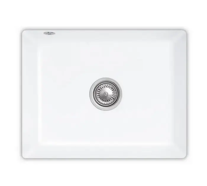 Villeroy & Boch Subway – Évier en céramique 55×44 cm avec vidage, CeramicPlus, blanc alpin 331001R1 Meilleure Vente
