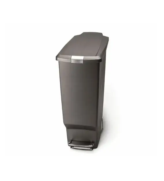 Simplehuman – Poubelle Slim 40 l, gris CW1363 Authentique