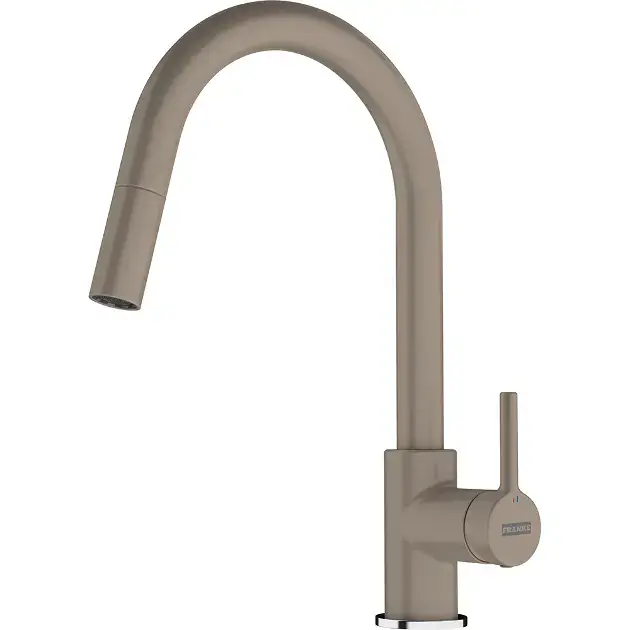 Franke Lina – Mitigeur d'évier FC 6051.424 avec douchette extractible, cachemire 115.0626.084 Produit De Marque