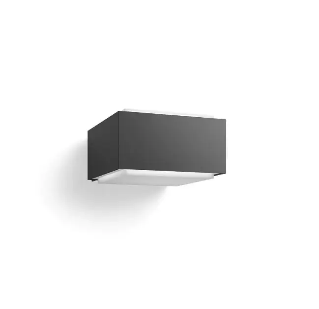 Nouvelle Collection Philips myGarden – Applique d'extérieur 16×9 cm, E27, anthracite 915005361101