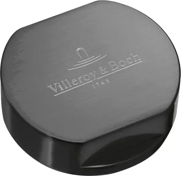 Villeroy & Boch – Bouton de commande excentrique pour évier double, anthracite 94052505 Offre Spéciale