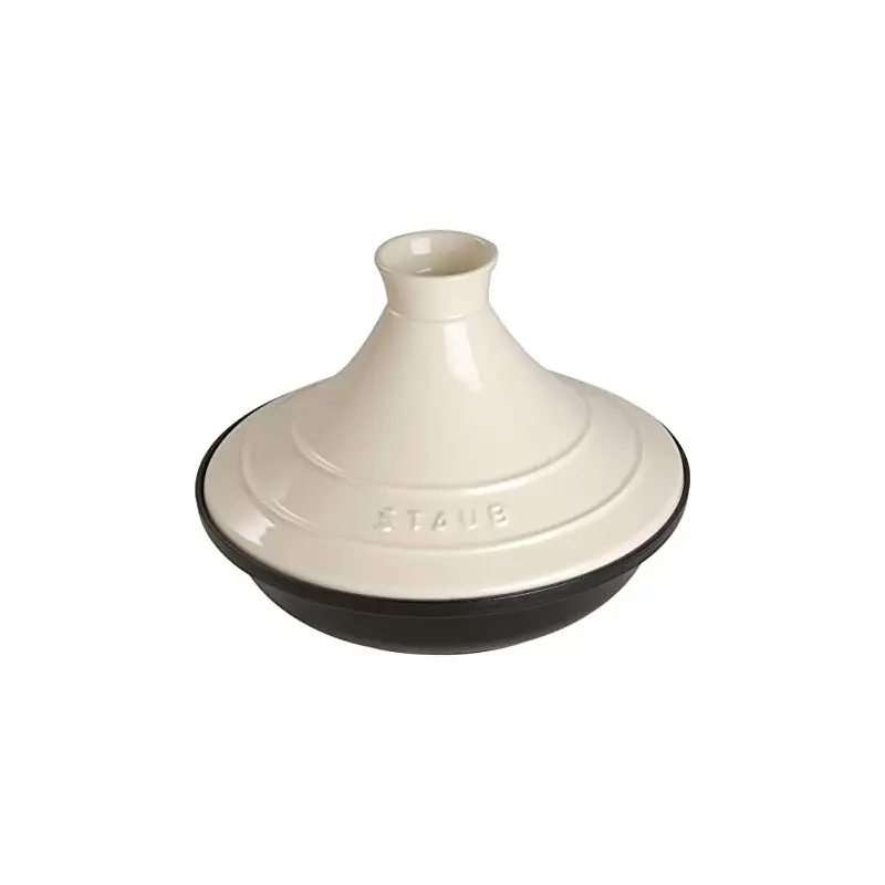 Bon Plan Tajine crème en fonte Staub Ø28cm