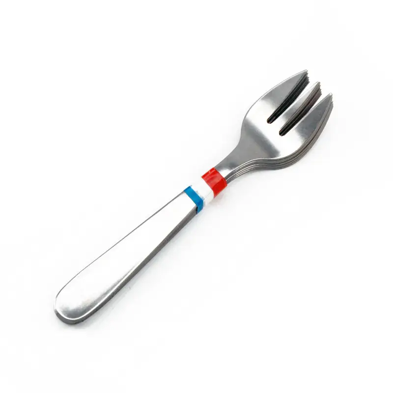 Lot de 6 fourchettes à huîtres inox, TB Groupe Pas Cher