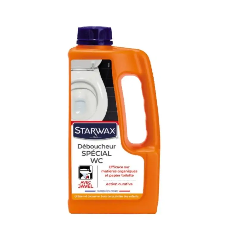 Déboucheur WC 1L, Starwax Satisfait Ou Remboursé