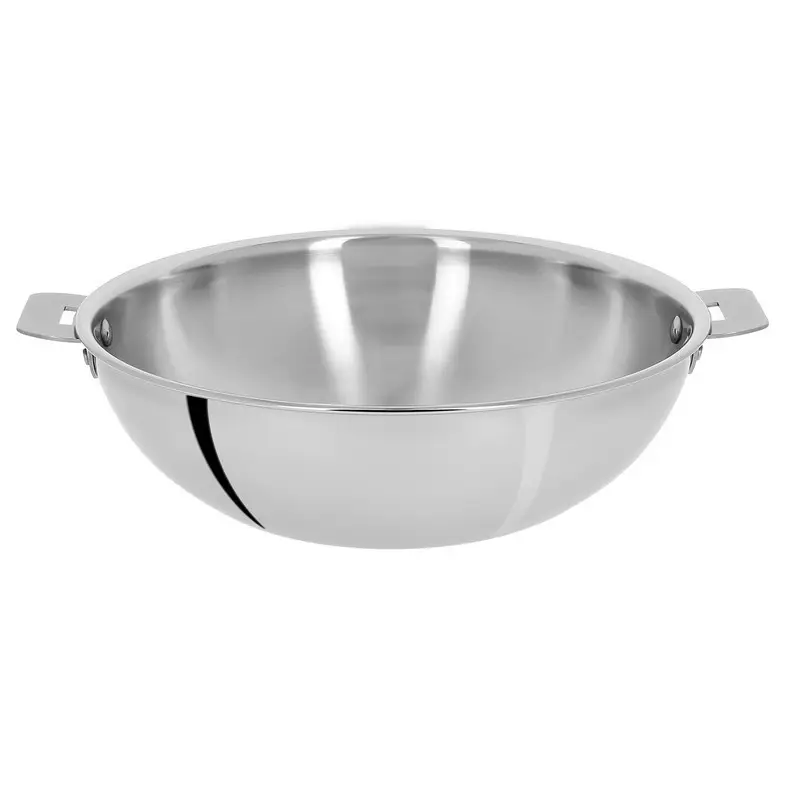 Wok amovible inox 30 cm Casteline, Cristel Meilleur Choix